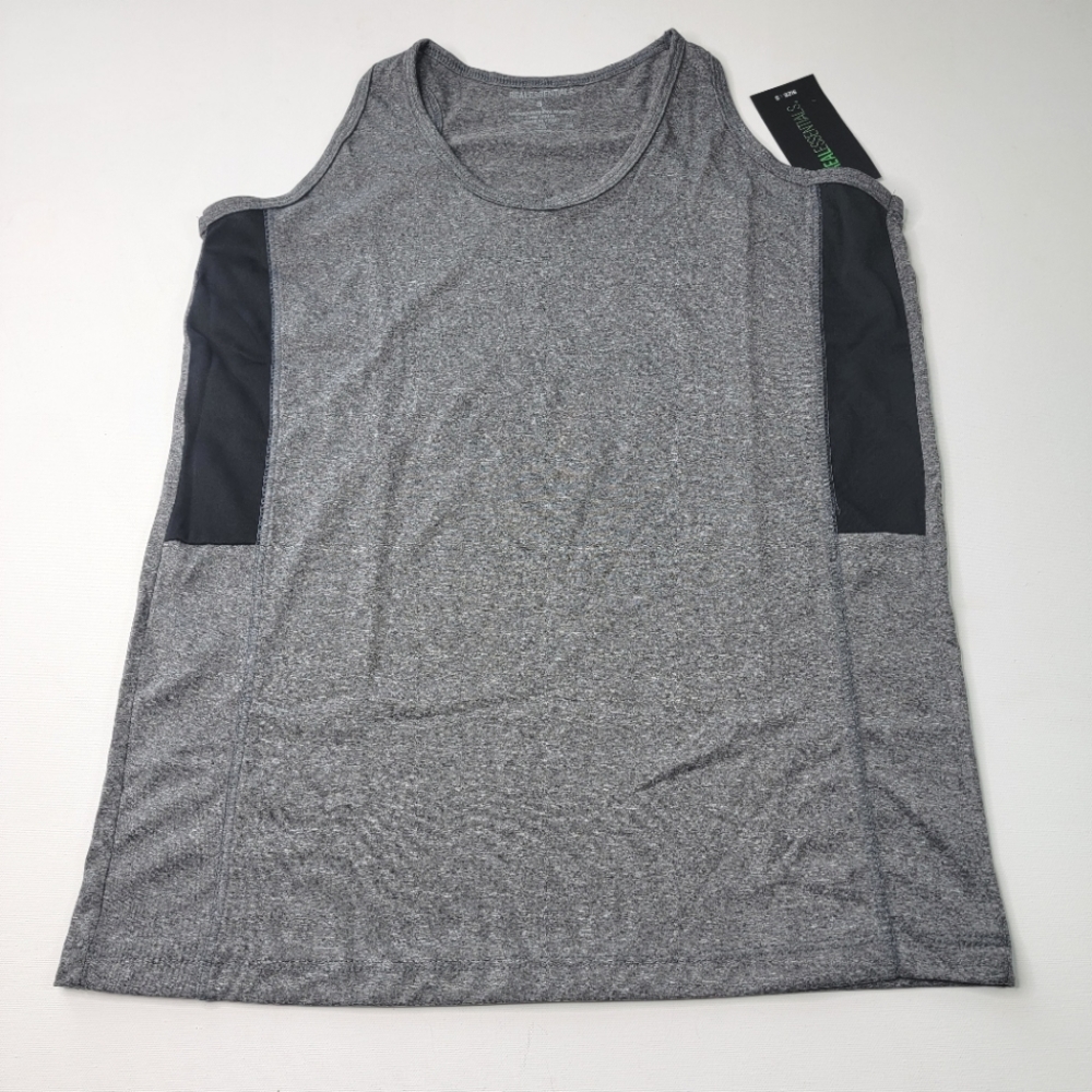 5 Pack Real Essentials Racerback Dry Fit Tank Top - Picture 9 of 11